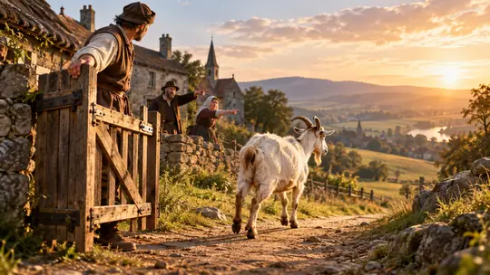 A scene from the Scapegoat video lesson
